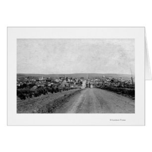 Cartão Wasco, fotografia da opinião de olho de pássaros