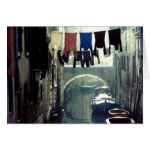 Washday em Veneza Italia