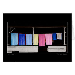 Cartão Washday New Hampshire austero