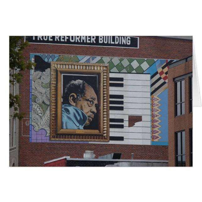 Cartão Washington DC, construção de arte, True Reformer B (Frente Horizontal)