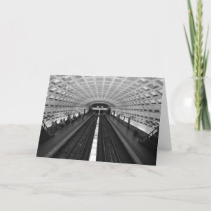 Cartão Washington Dc Train Station