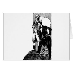 Cartão washington lincoln