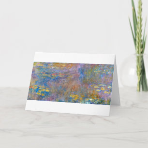 Cartão Water Lily Pond em Giverny, Claude Monet