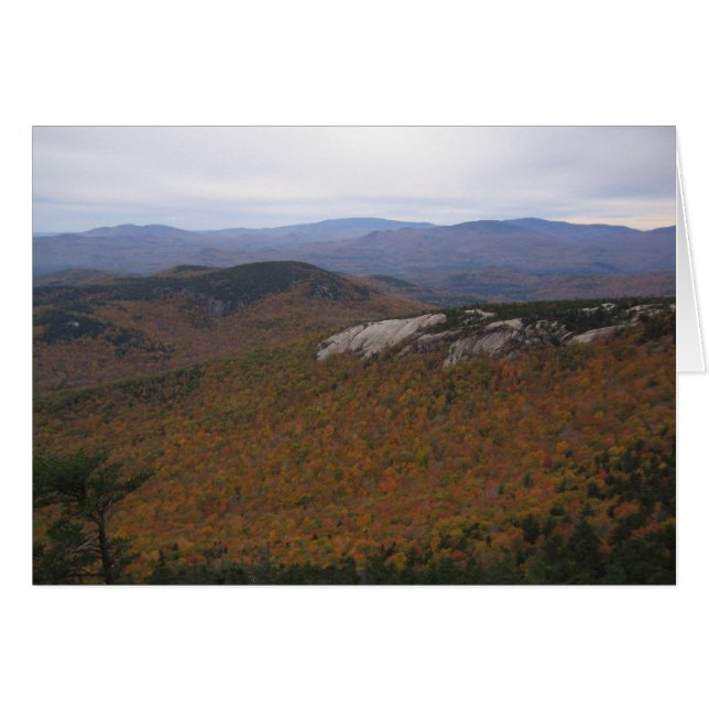 Cartão Waterville Valley (Frente Horizontal)