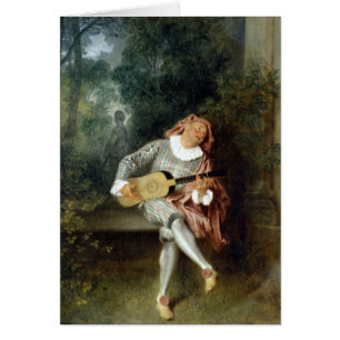 Cartão Watteau, Jean-Antoine Art