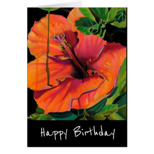 Cartão Wattle Mimosa yellow flower art Austrália