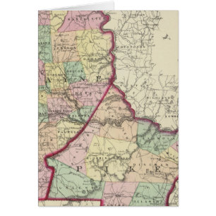 Cartão Wayne, condados Pike