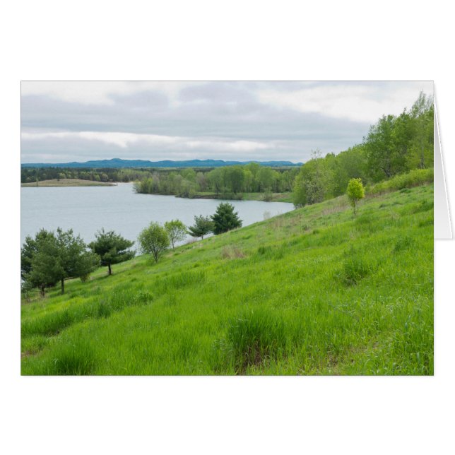 Cartão Wazee Lake Scenic Overlook (Frente Horizontal)