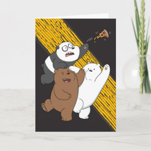 Cartão We Bare Bears - Last Pizza Slice