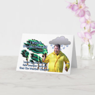 Cartão Weatherman Bill