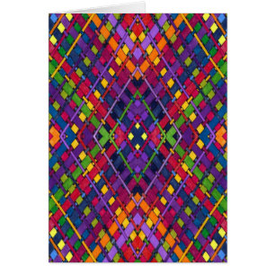 Cartão Weave brilhante