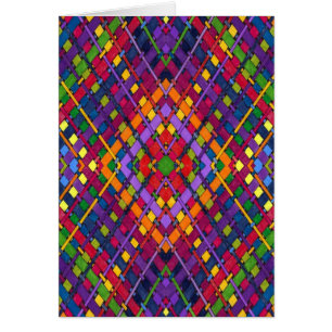 Cartão Weave brilhante