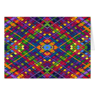 Cartão Weave brilhante