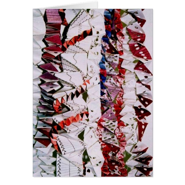 Cartão Weave de Origami (Frente)