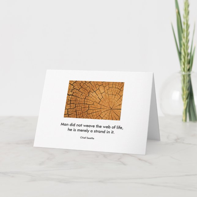 Cartão Web da vida (Frente)