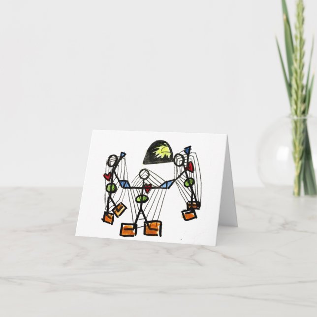 Cartão Web de Luz| Metáfora da História (Frente)