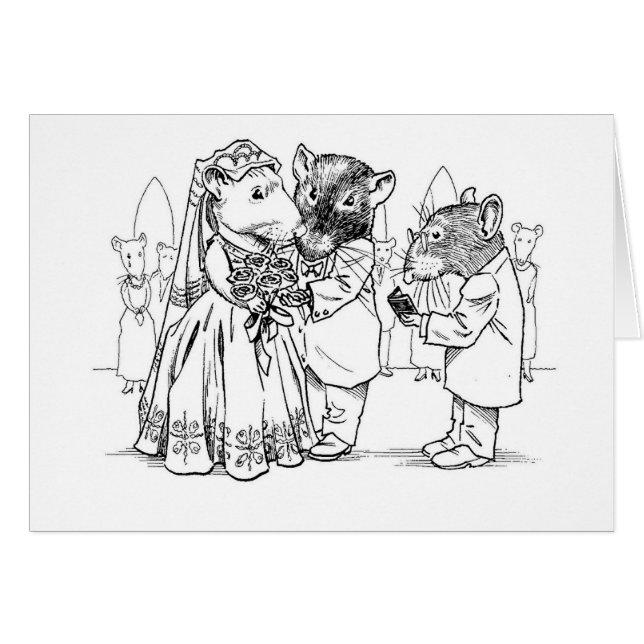 Cartão Wedding (Frente Horizontal)