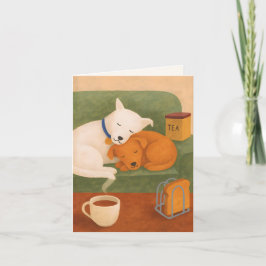 Cartão Wedding Anniversary Dog lover card