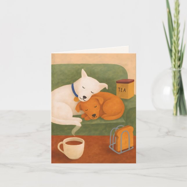 Cartão Wedding Anniversary Dog lover card (Frente)