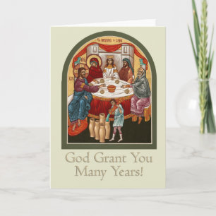 Cartão Wedding at Cana Greeting Card
