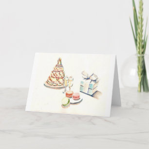 Cartão Wedding Gateaux