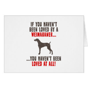 Cartão Weimaraner
