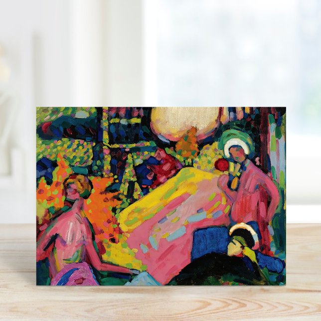 Cartão Weisser Klang | Kandinsky (Criador carregado)