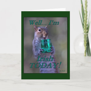 Cartão Well … I’m Irish TODAY!