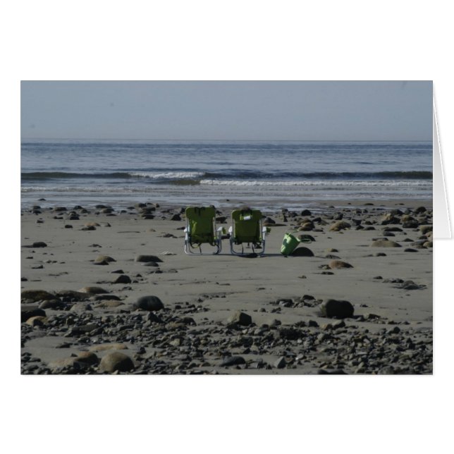 Cartão Wells Beach (Frente horizontal)