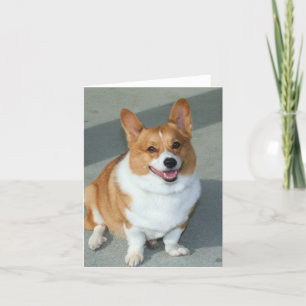 Cartão Welsh Corgi notecard