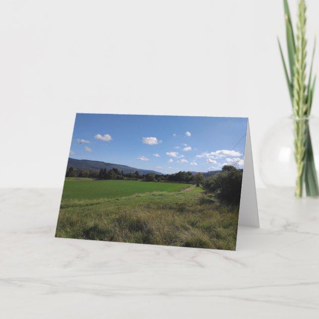 Cartão Welsh Landscape 2024 (Frente)