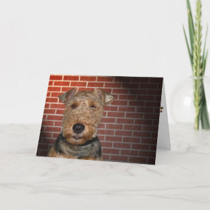 Cartão Welsh Terrier