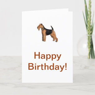 Cartão Welsh Terrier