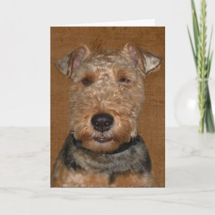 Cartão Welsh Terrier Birthday Humor