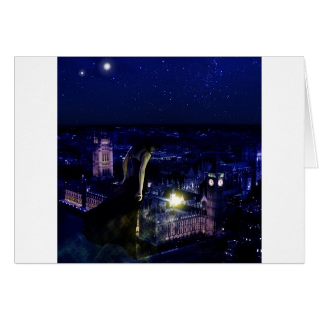 Cartão Wendy Retorna Para O Nunca (Frente Horizontal)