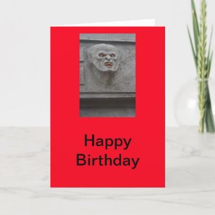 Cartão Werewolf Happy Birthday Card