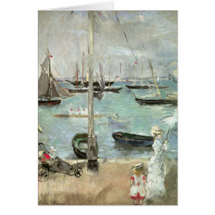 Cartão West Cowes, Ilha de Wight por Berthe Morisot