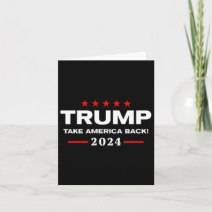 Cartão Western Trump Cowboy Você Perdeu Trump 2024 EUA Fl