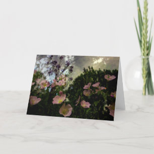 Cartão what blooms in the shadows card
