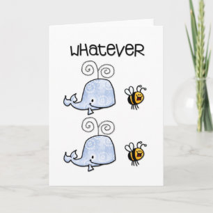 Cartão Whatever will be will be