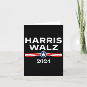 Cartão Wheimer 2024 Eleição Kamala Harris Tim W Waltz