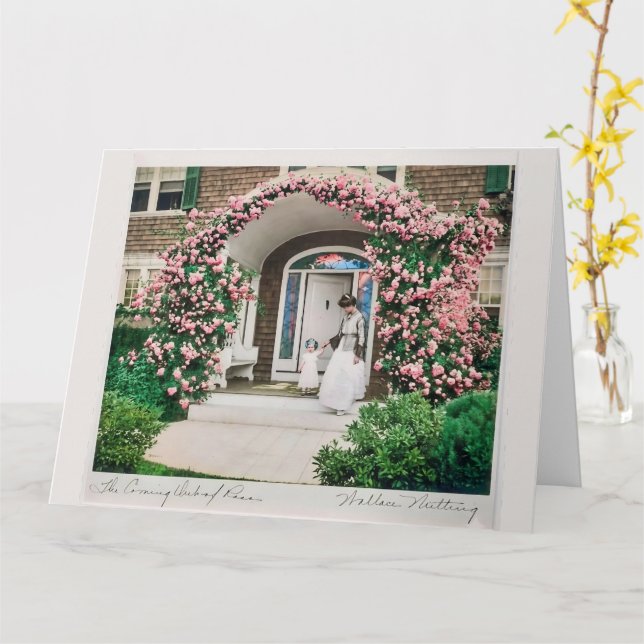 Cartão Where flowers bloom so does hope.  (Flor Amarela)