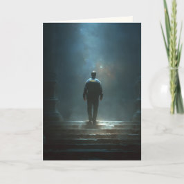 Cartão "Where the Stars Salute" Sympathy Card