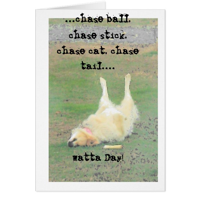 Cartão Whew! (Frente)