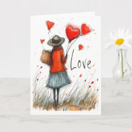 Cartão Whimsic Love Journey