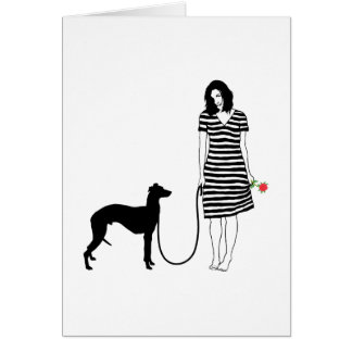 Cartão Whippet