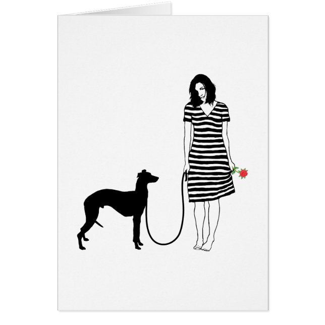 Cartão Whippet (Frente)