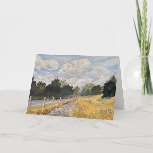 Cartão Whiskey Hill Winter Greeting Card (Frente)