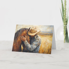 Cartão Whispers ocidentais de conforto na Pradaria