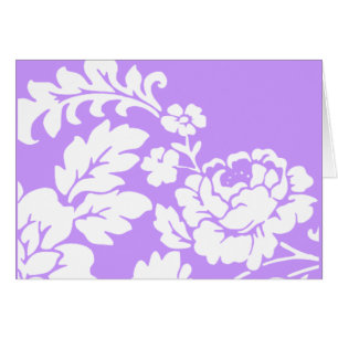 Cartão White Rose Damask